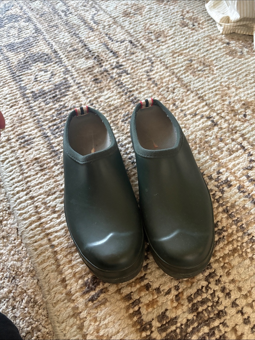Hunter Women's Original Play Clogs Green